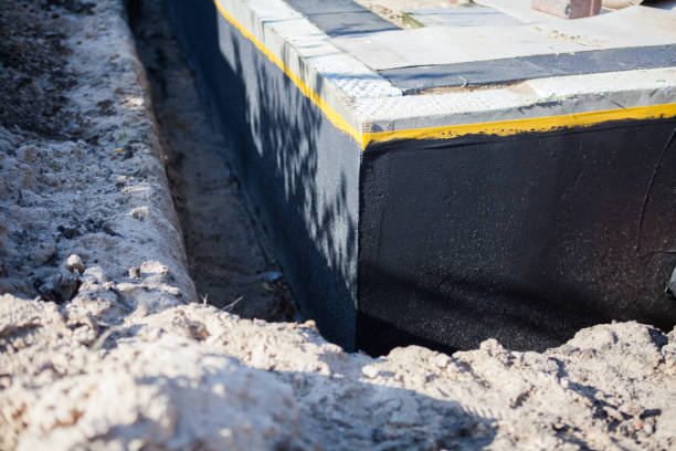 Residential Waterproofing installation at a Clarkrange, TN home by SJ Waterproofing Pros